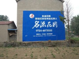 靖边农村墙体广告的长尾效应