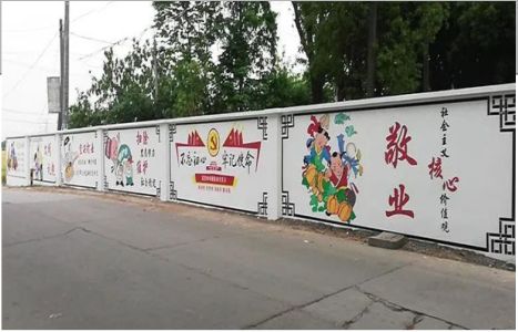 靖边手绘墙画在现实中主要有哪些应用？