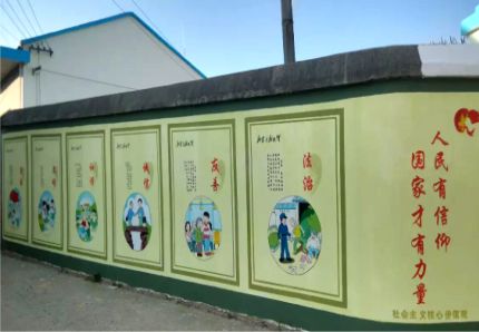 靖边文化墙施工攻略