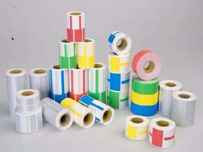 靖边关于不干胶材料。