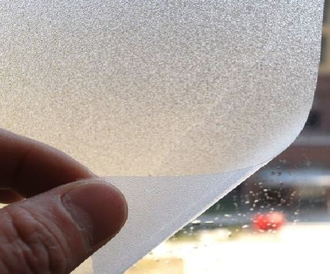 靖边玻璃门外面粘广告用什么材料好？