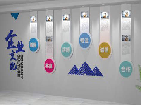 靖边企业文化墙需要传递什么办公文化？